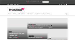 Desktop Screenshot of brumnotes.com